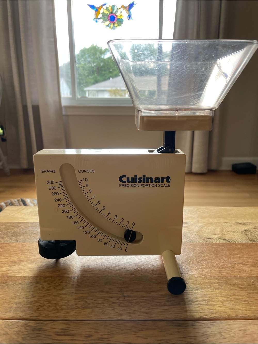 Cuisinart Precision Portion Scale - Cream with Clear Hopper